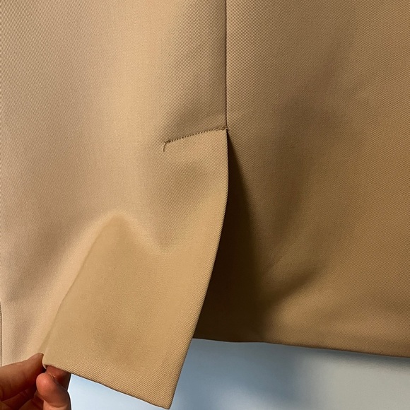 Anine Bing Madeleine Wool Blazer Deep Sand - Picture 12 of 16